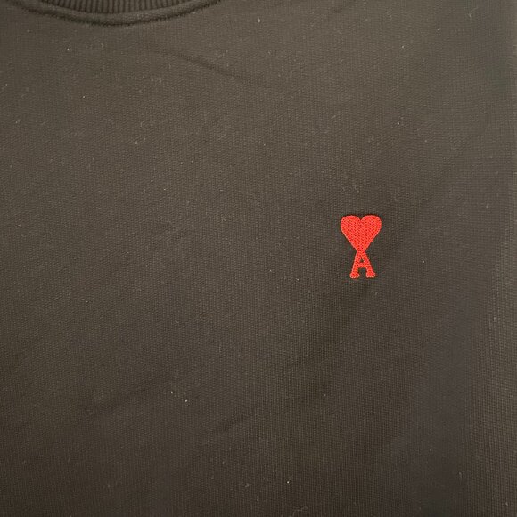 Black Ami Crewneck by Alexandre Mattiussi - Picture 2 of 3